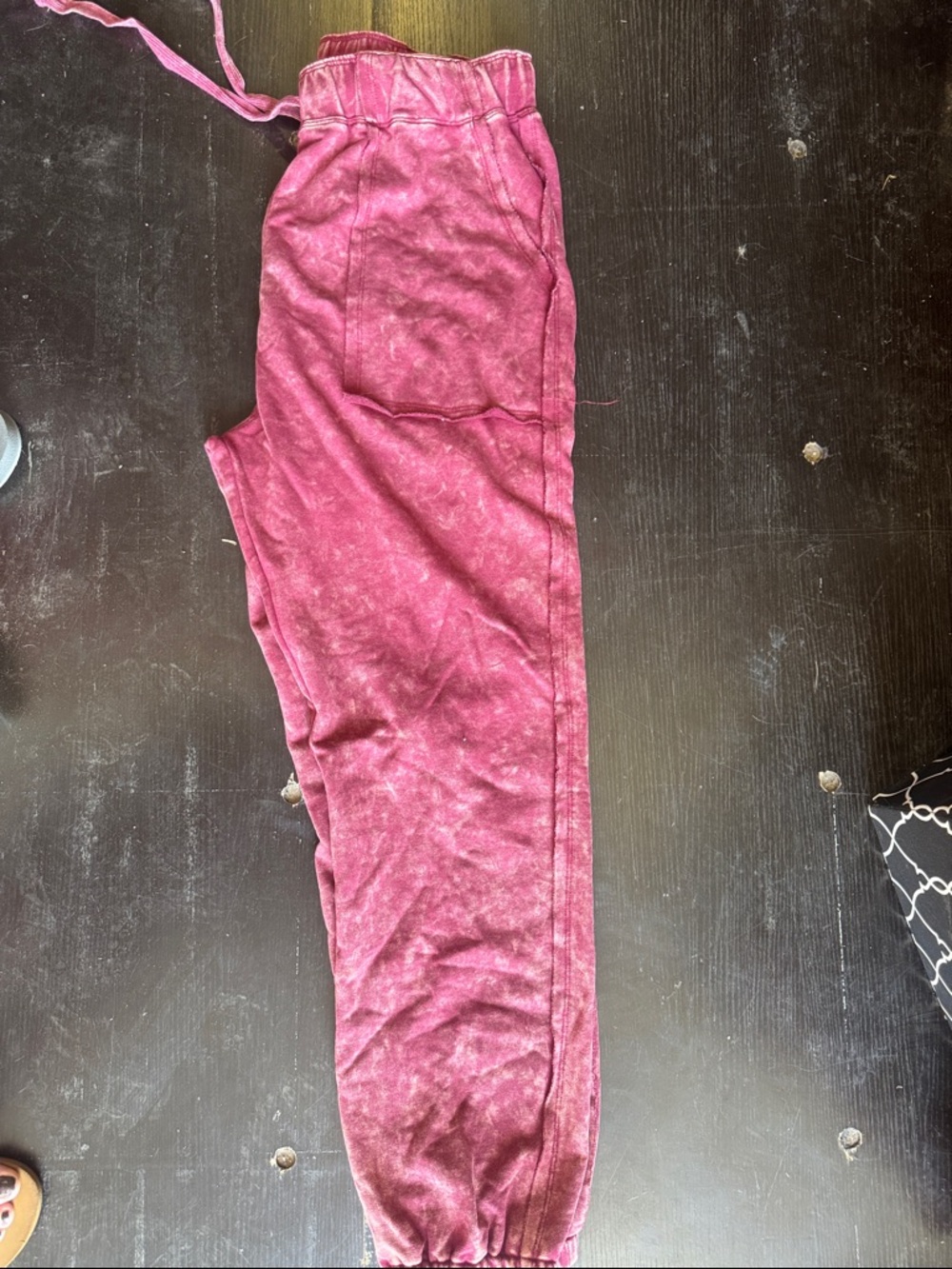 Oli & Hali Pink Tie-Dye Jogger Pants
